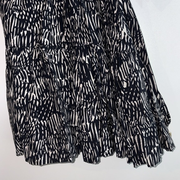 Johnathan Simkhai Adriana Abstract Print One Shoulder Dress Swim Cover-Up - Picture 4 of 11